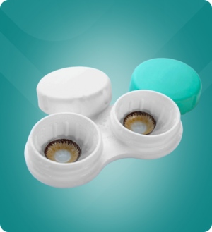 عدسات لاصقة