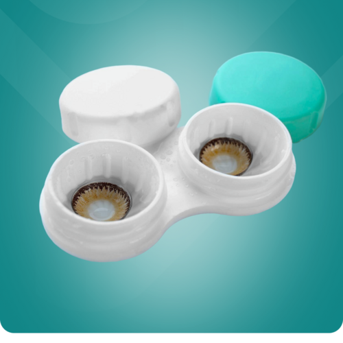 عدسات لاصقة