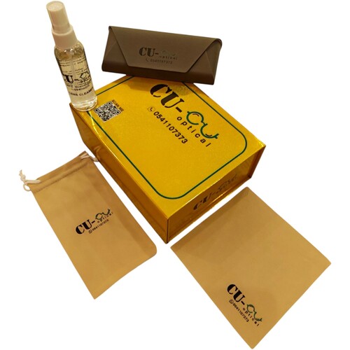 بوكس سي يو - CU المميز باللون البني الداكن